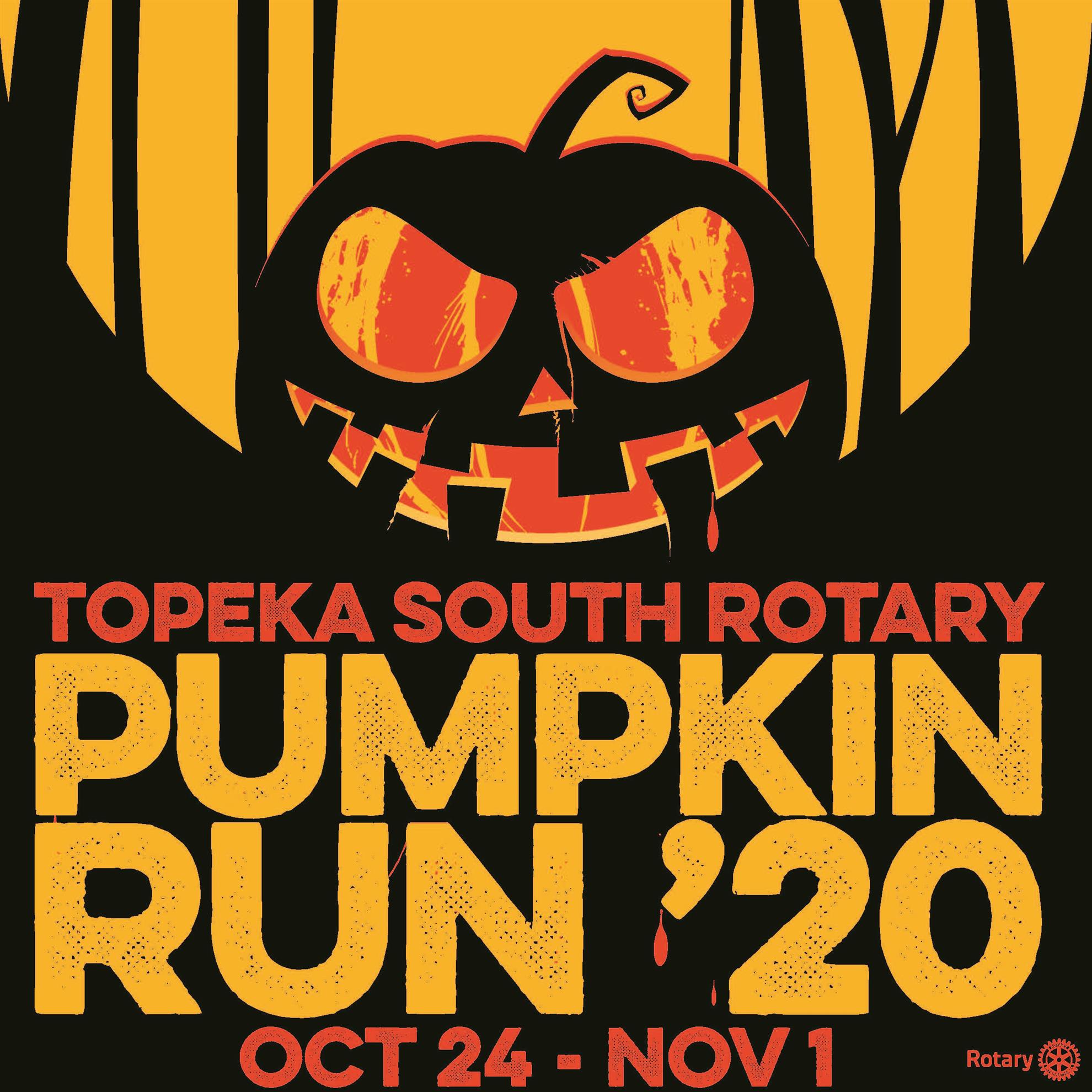 Pumpkin Run 2020 Rotary Club of Topeka South