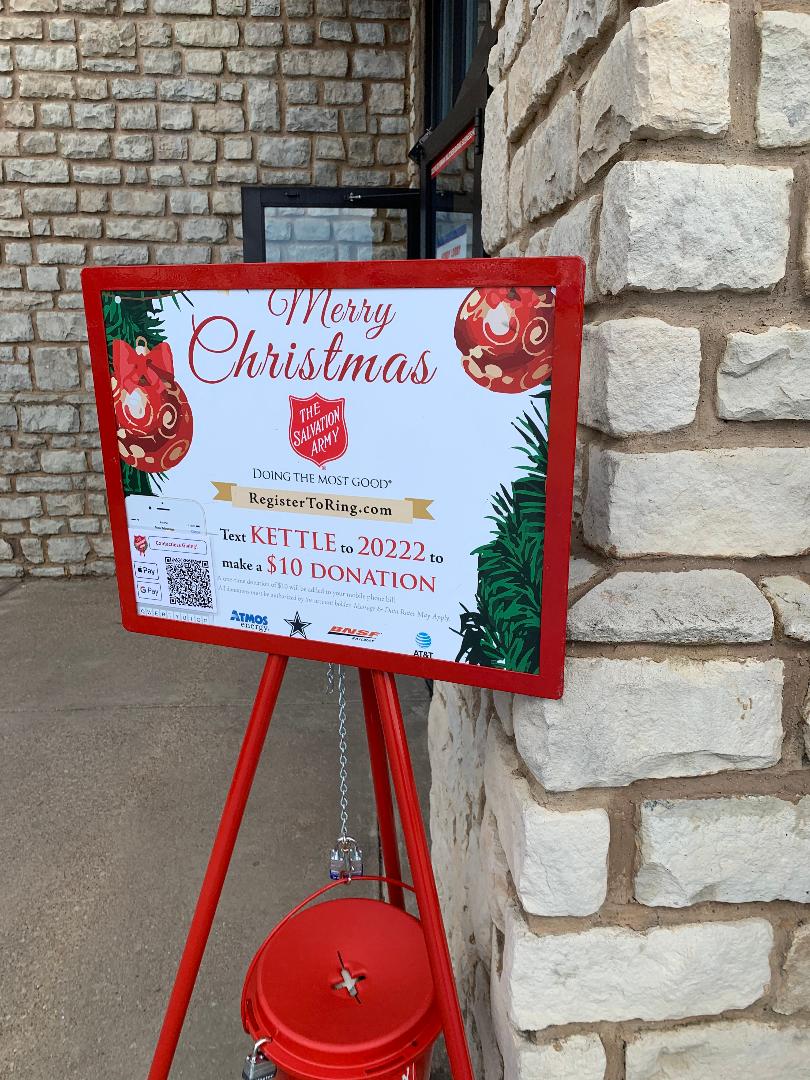 Service: Salvation Army Bell Ringing | Rotary Club of Liberty
