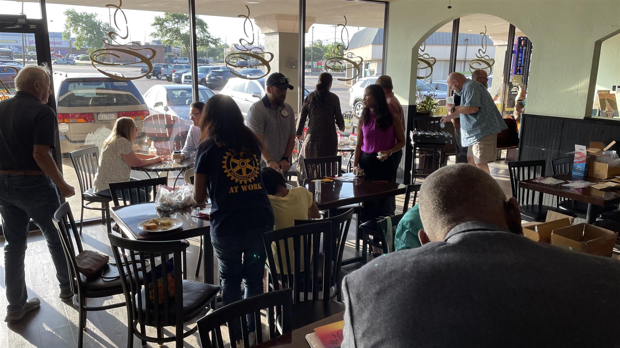 Street side showers Hygiene packs