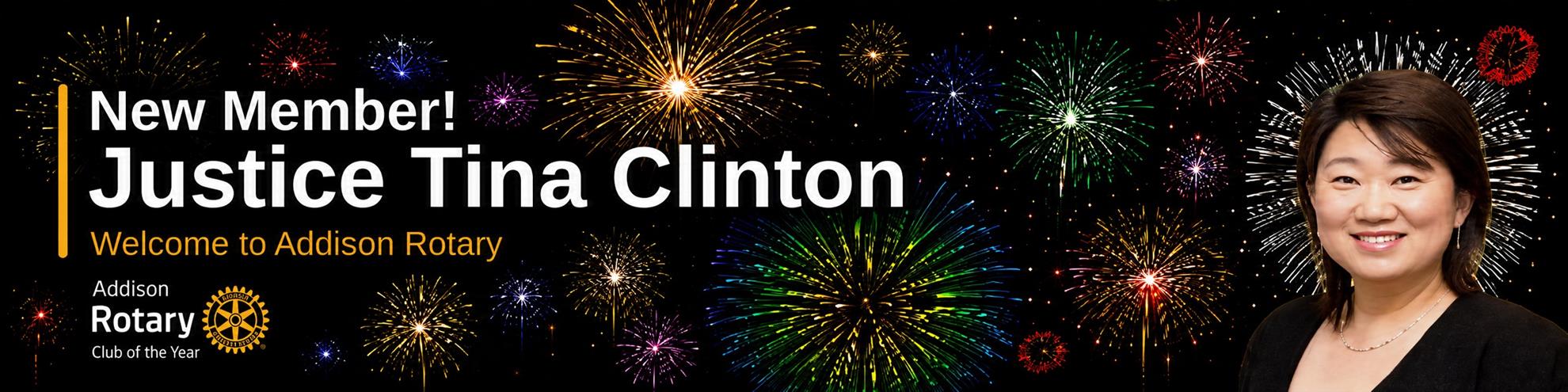 Welcome Tina Clinton