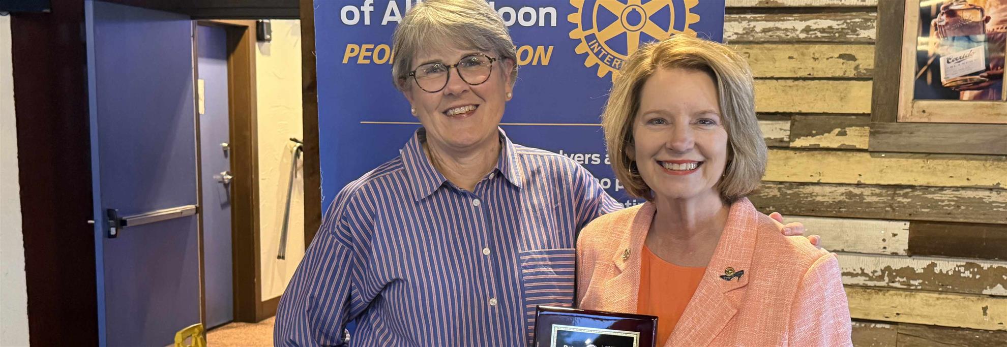 ROTARIAN OF THE YEAR