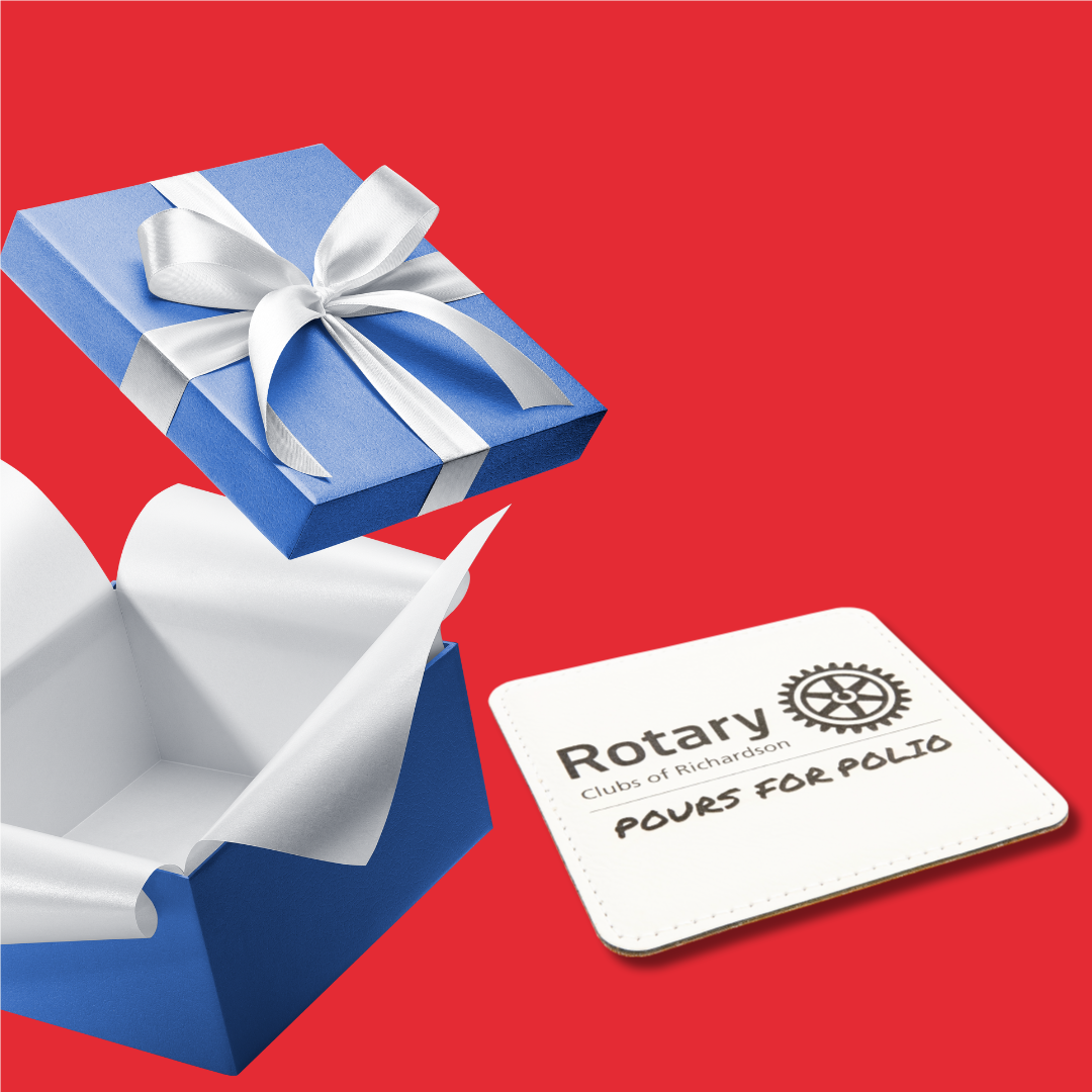 Rotary Branded Coaster