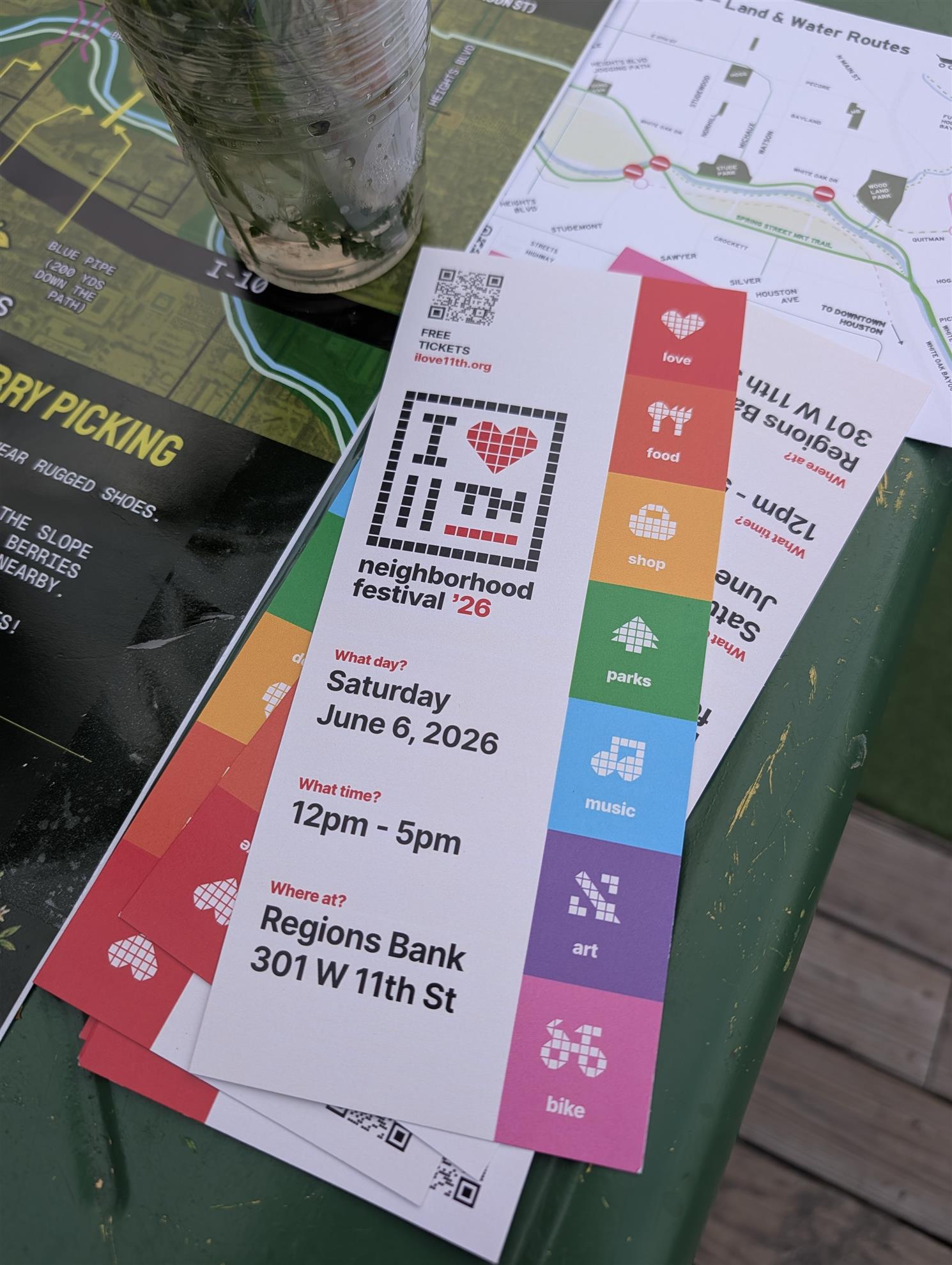 A flyer for I love 11th, on Saturday June 6th 2026