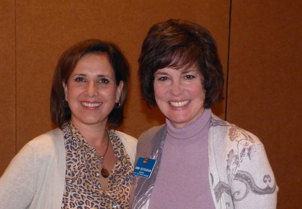 Sandy Comaroto and Ann Keighran