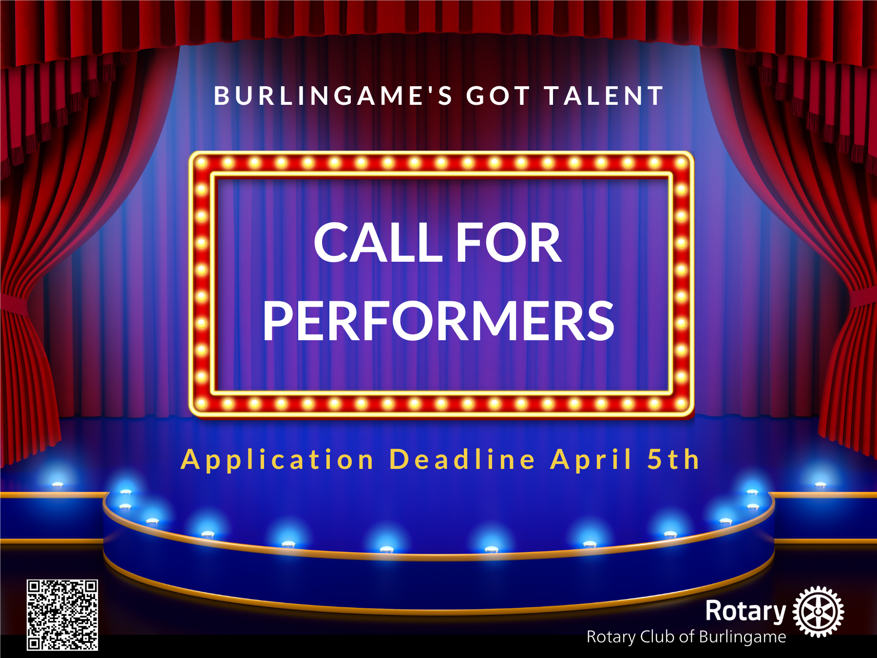 Call for Performers Deadline April 5