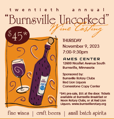 Burnsville Uncorked Wine Tasting 2023