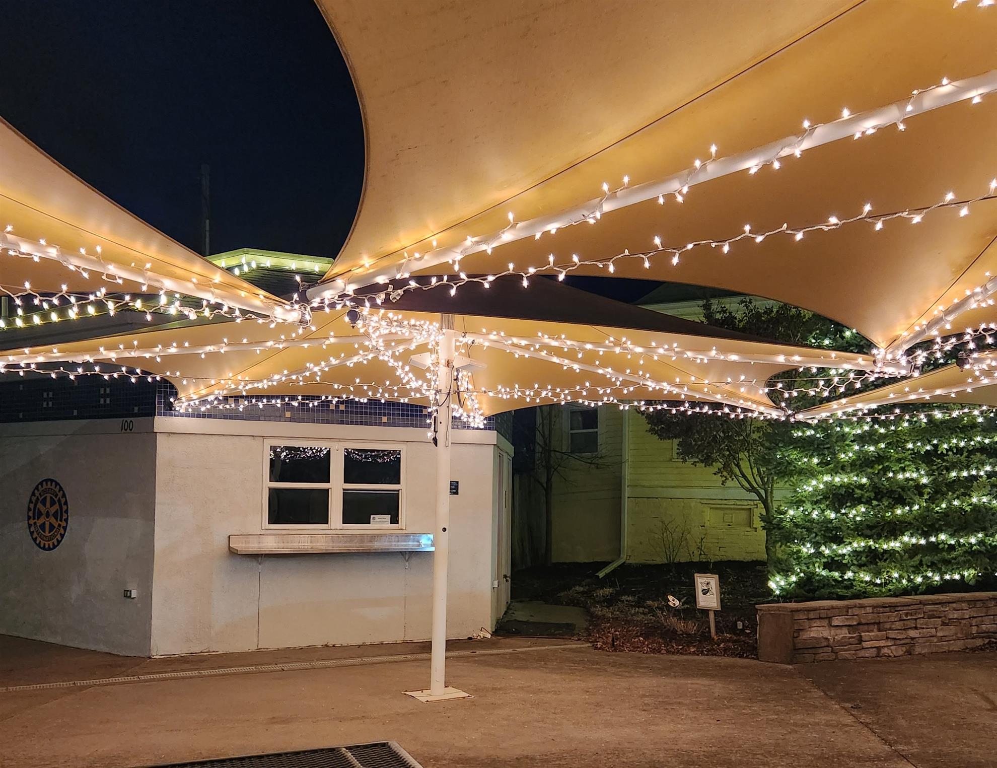 Rotary Plaza Holiday Lights 2022
