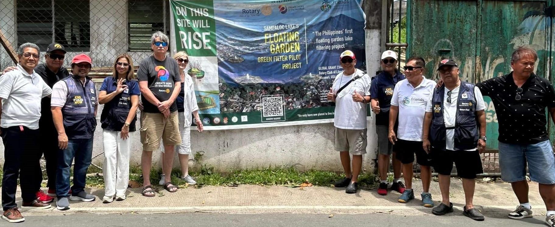 Global Grant-Floating Garden  "Green Filter Pilot Project"