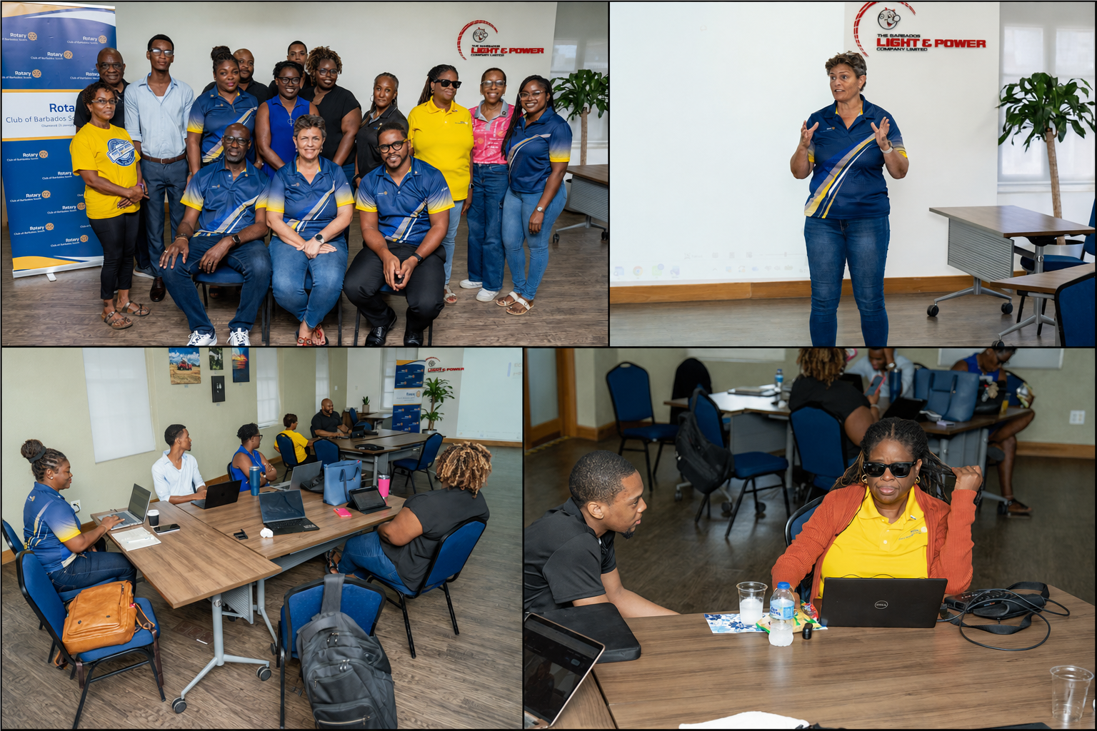 Participants of All Things Rotary Training
