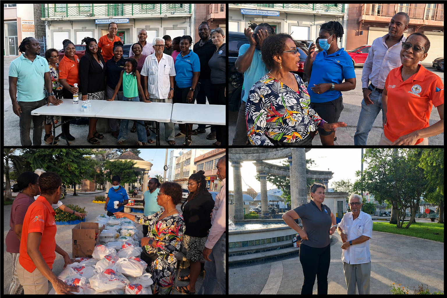 Volunteers at Bridgetown Feeding