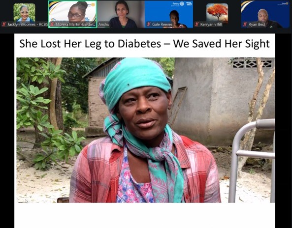 Screenshot from Dr. Chandra's Presentation