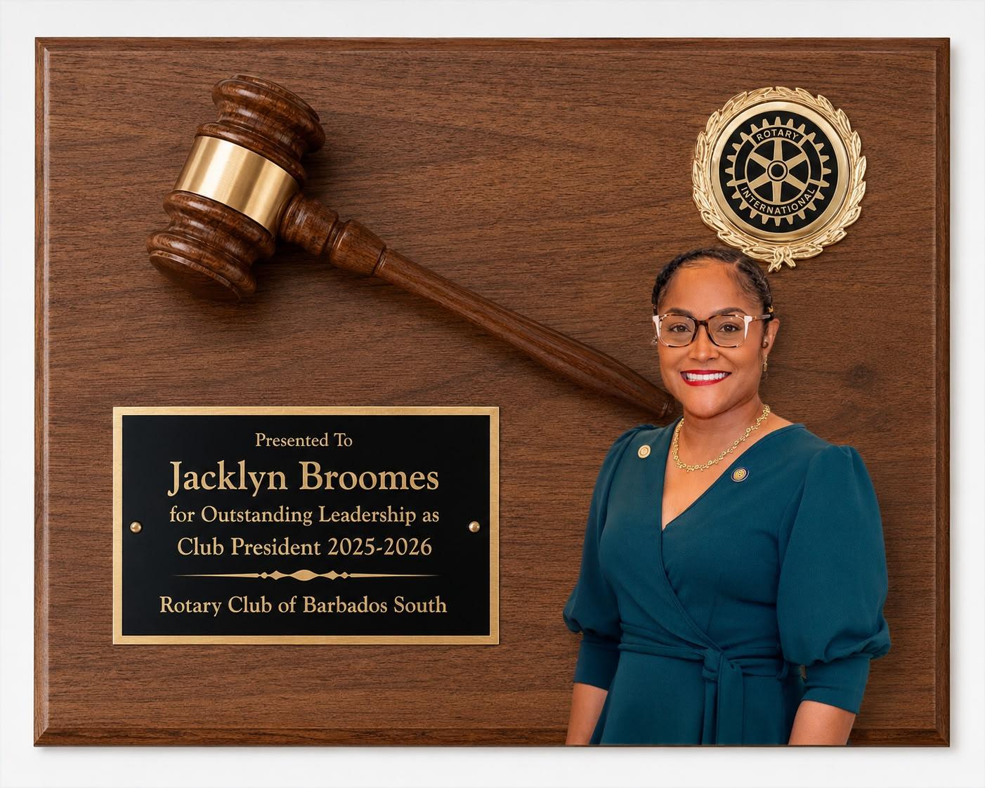 PP Plaque to PP Jacklyn