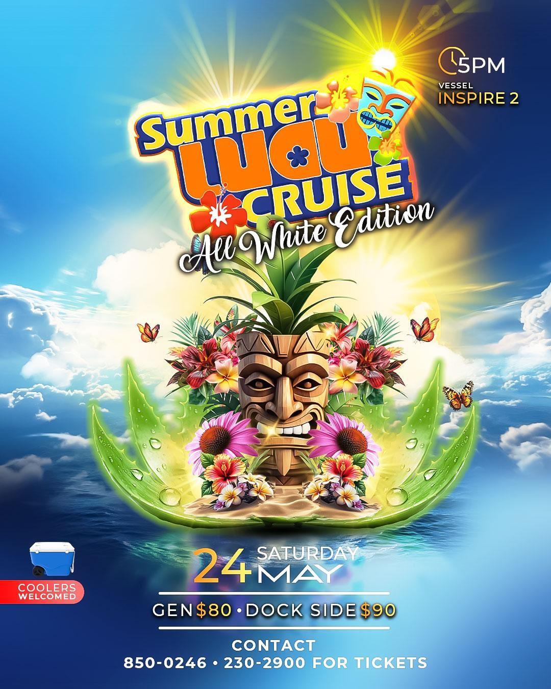 Summer Luau Cruise Flier