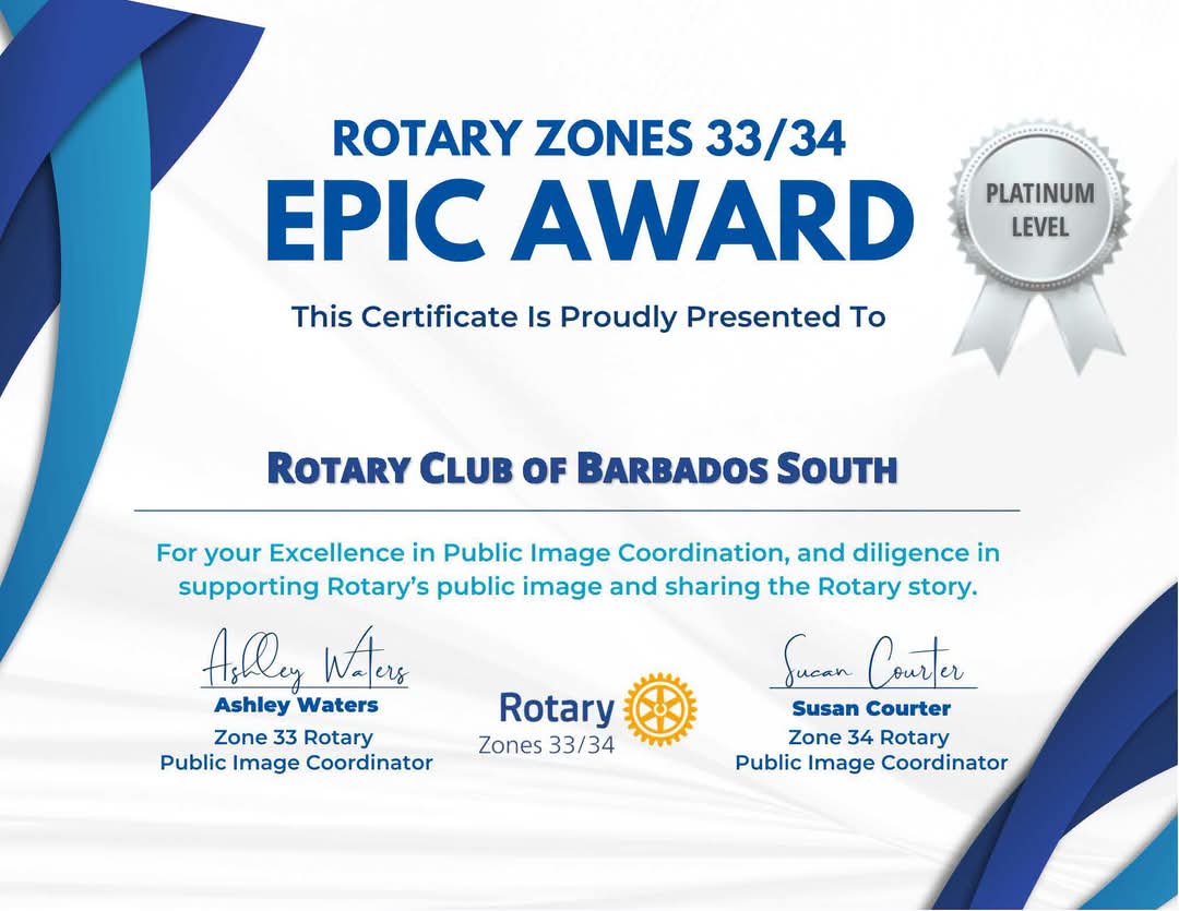 RCBS Platinum award for Public Image
