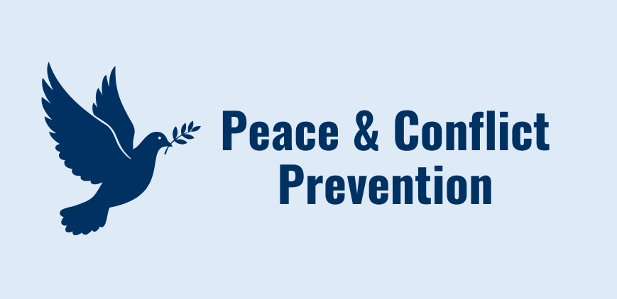 Peace, and Conflict Resolution