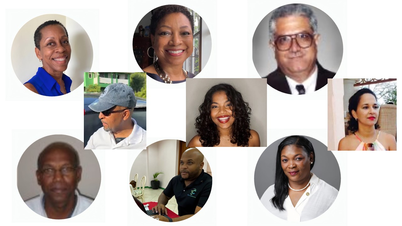 Collage of Rotarians who assisted at Bridgetown feeding