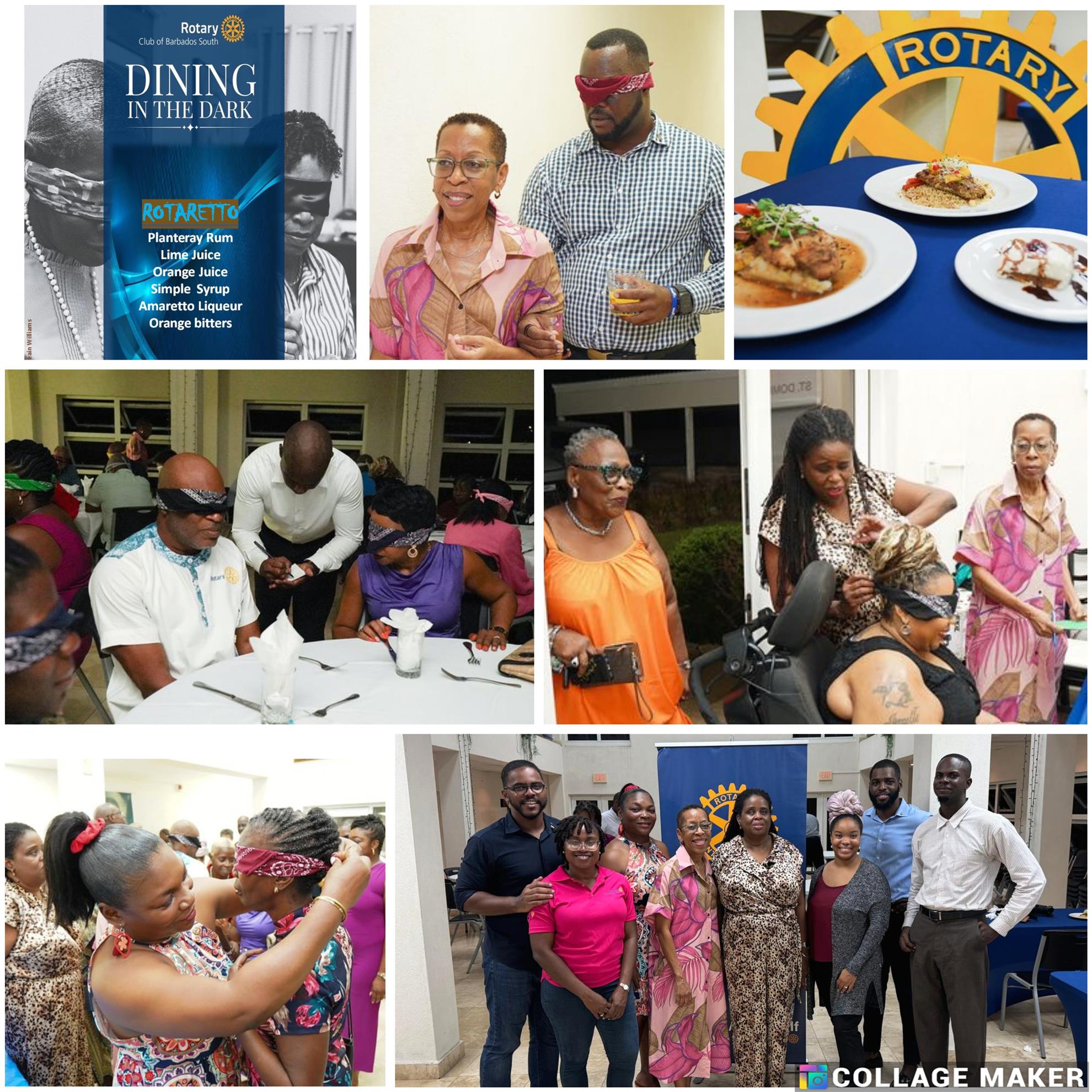 images from dining in the dark