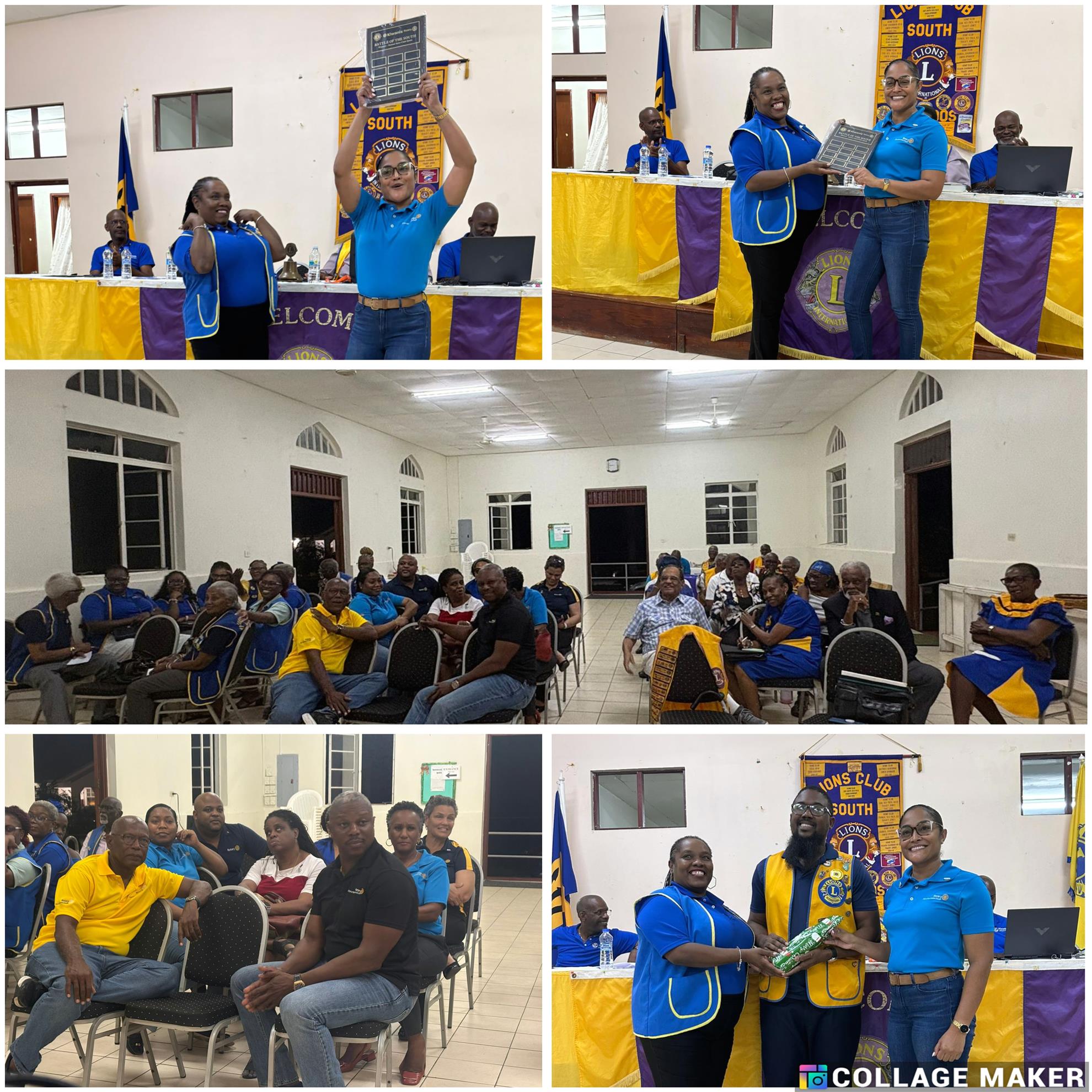 image collage from the Independence quiz between Rotary South, Kiwanis South and Lions South