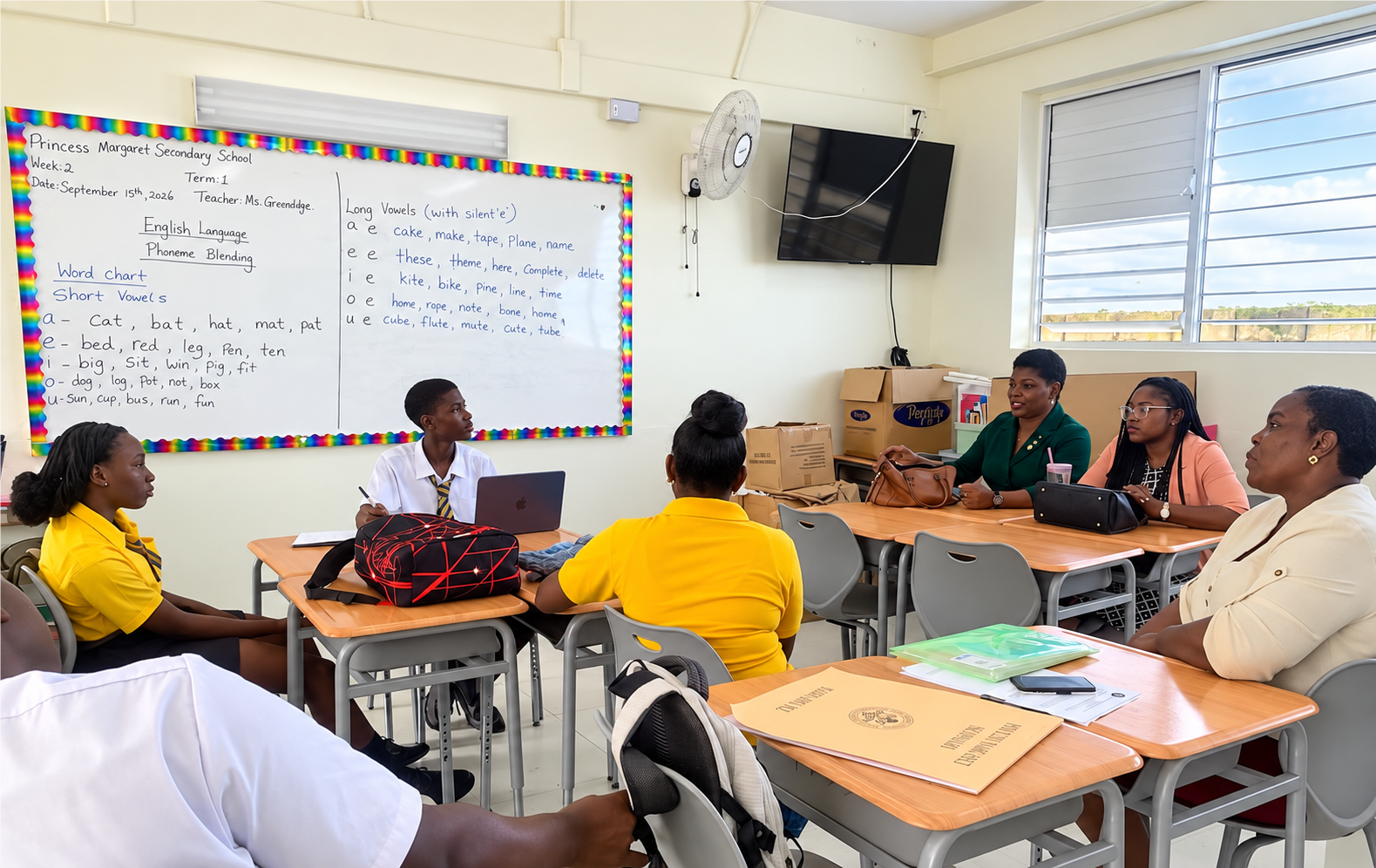 The first meeting of the Interact Club of Princess Margaret