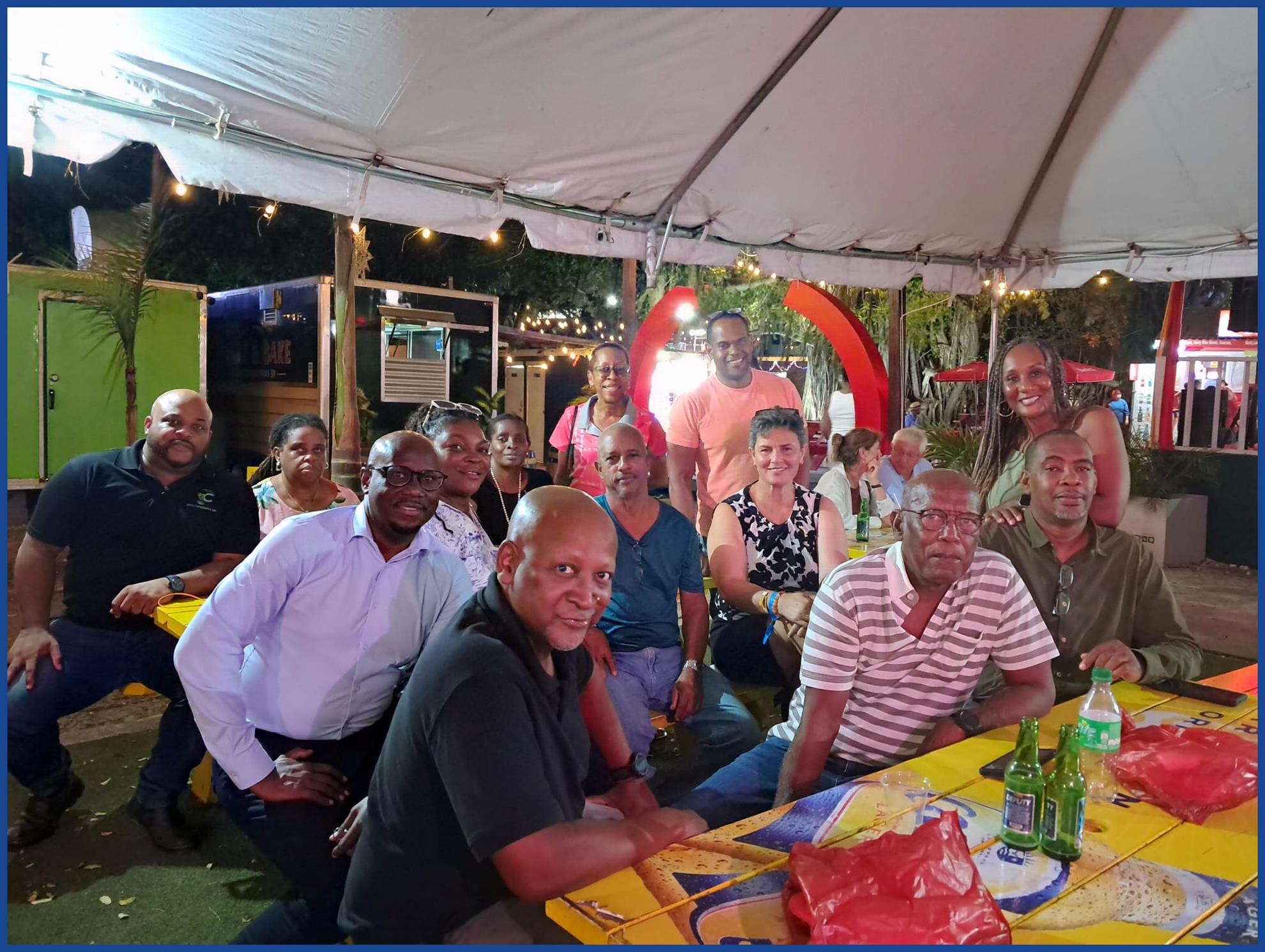 Rotarians attending 1st fellowship lime for 2026-27
