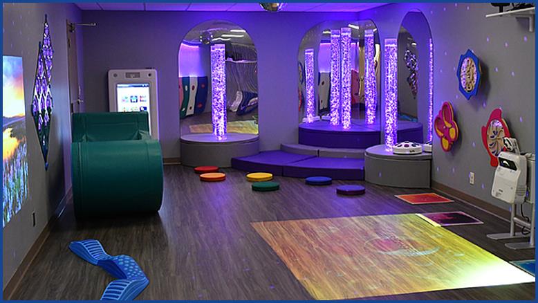 An example of a Snoezelen room