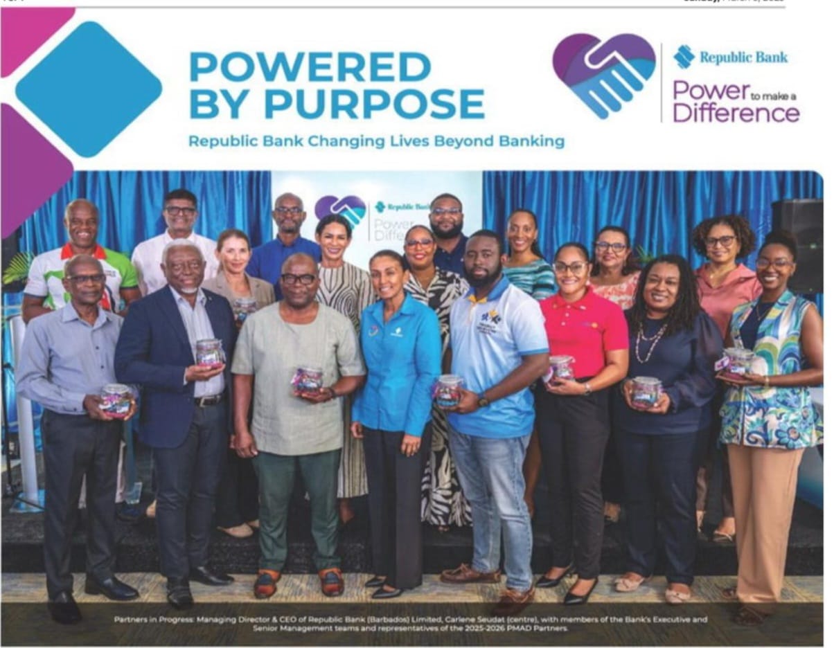 Picture of all the representatives who received grants from Republic Bank