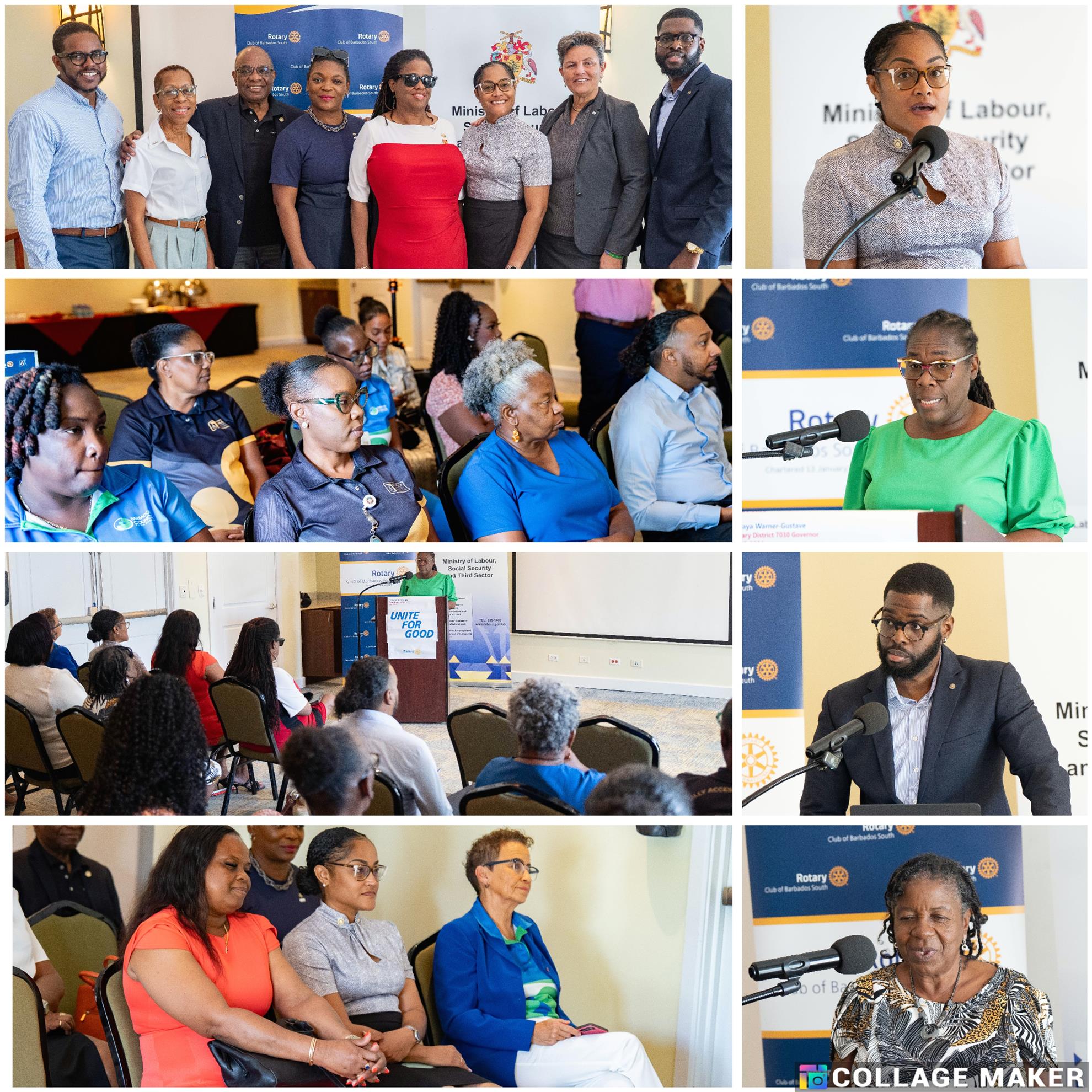 images from the launch of pathways to independence
