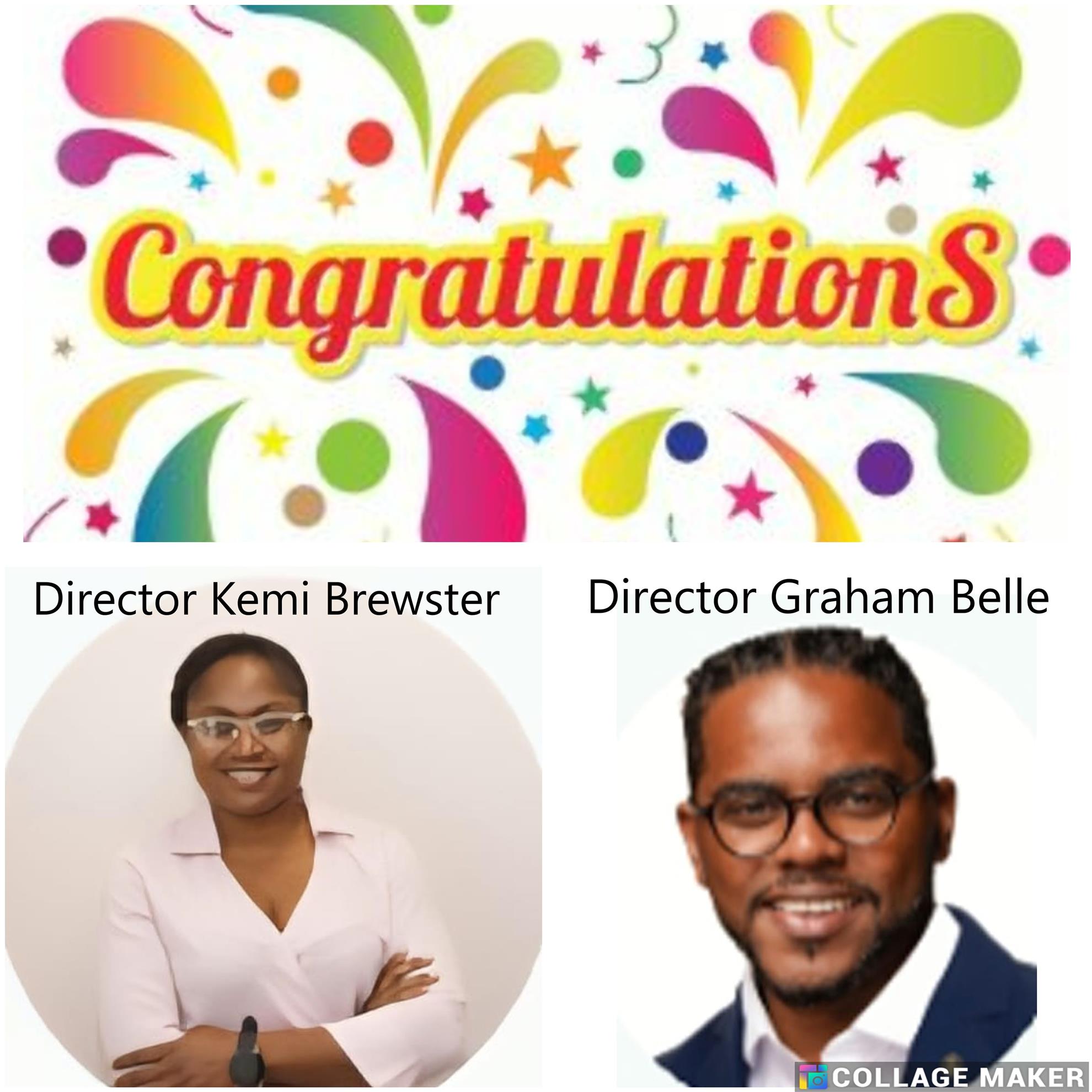 Images of Director Kemi and Director Graham