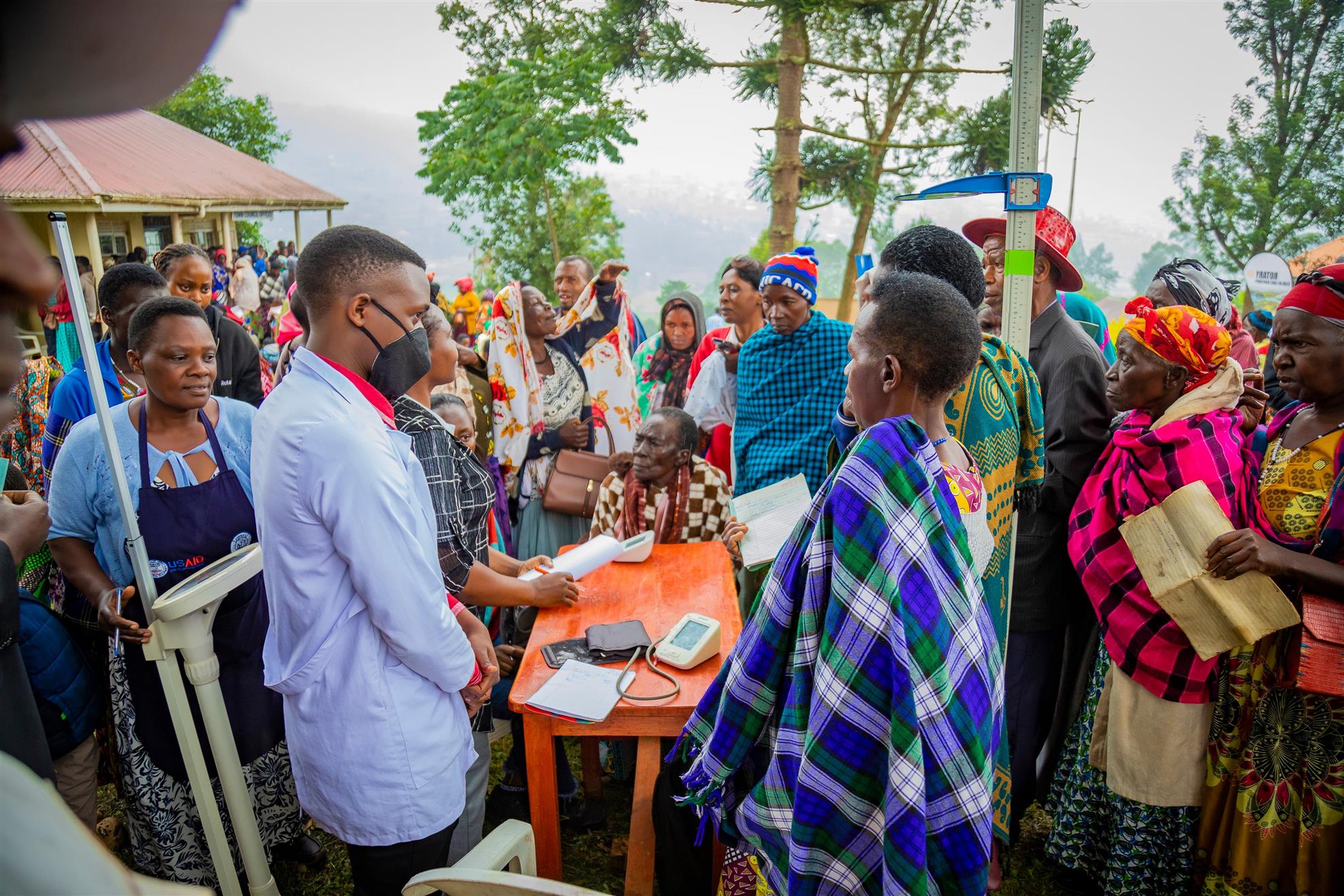 Service project in Uganda