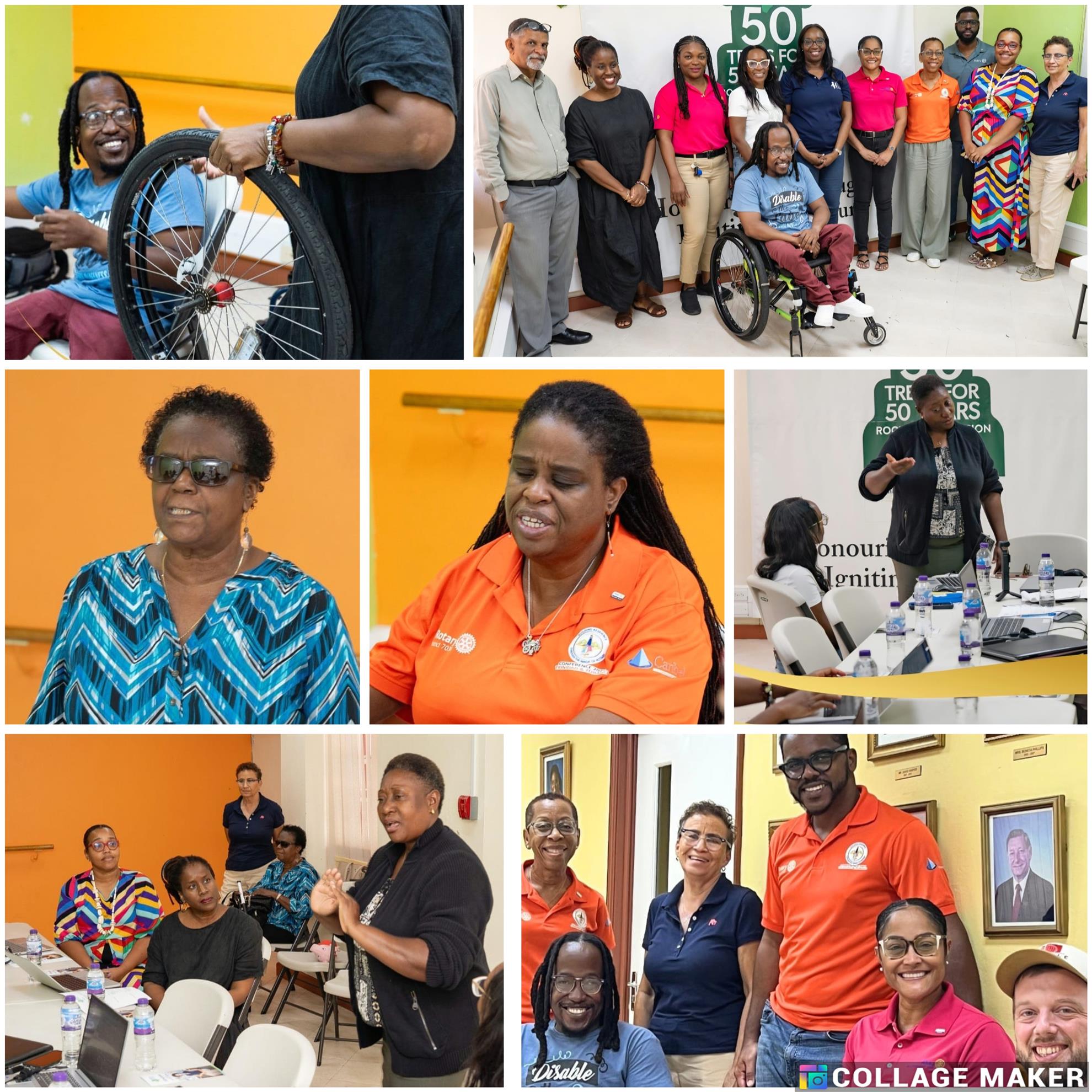 collage of images from train the trainer