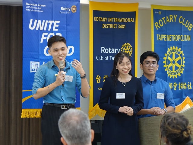 Service project in Taiwan