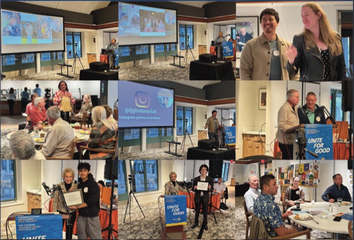 Meeting highlights from the May 1, 2026 Golden Rotarian newsletter