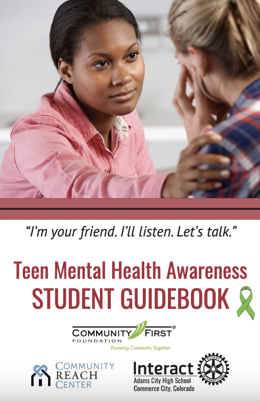 Teen Mental Health Guidebook | Rotary Club of Commerce City