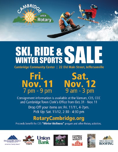 Ski, Winter Sale | Rotary Club of Cambridge Area