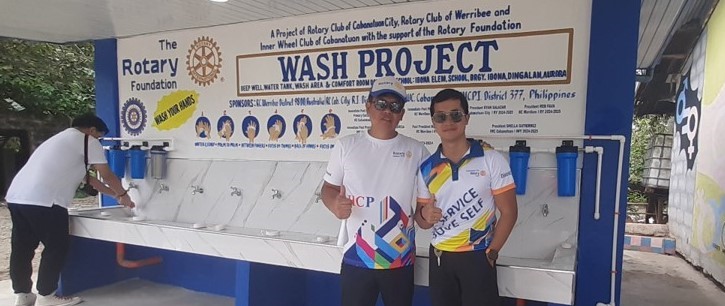 Wash project in The Philippines