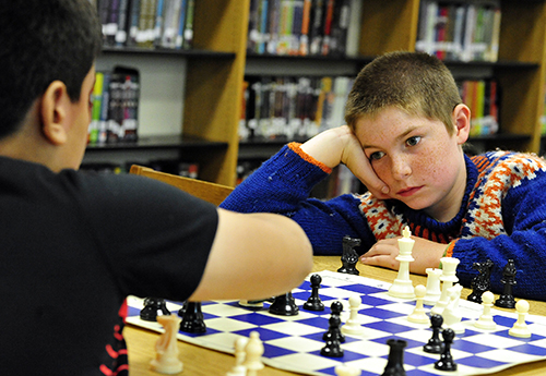 Dartmouth Rotary Club's first Schlastic Chess Tournament