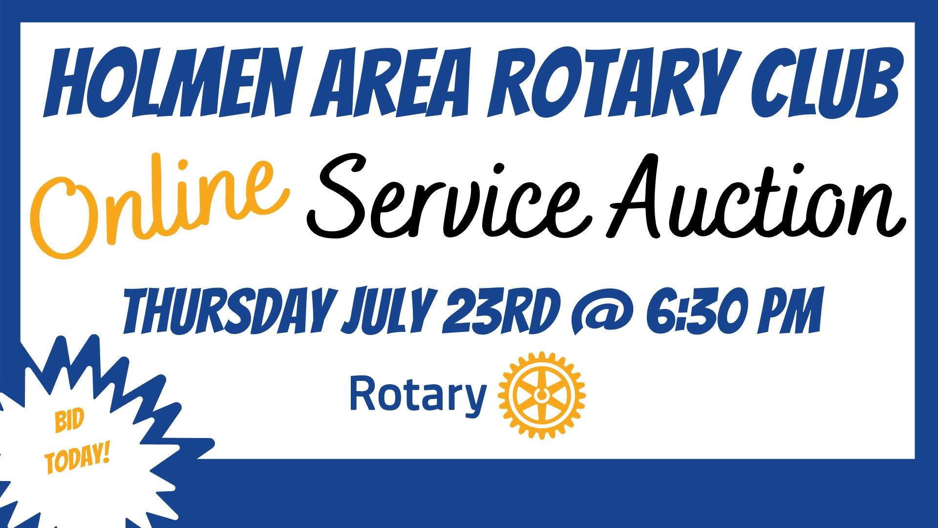 Holmen Area Rotary Club's 15th Anniversary Dinner