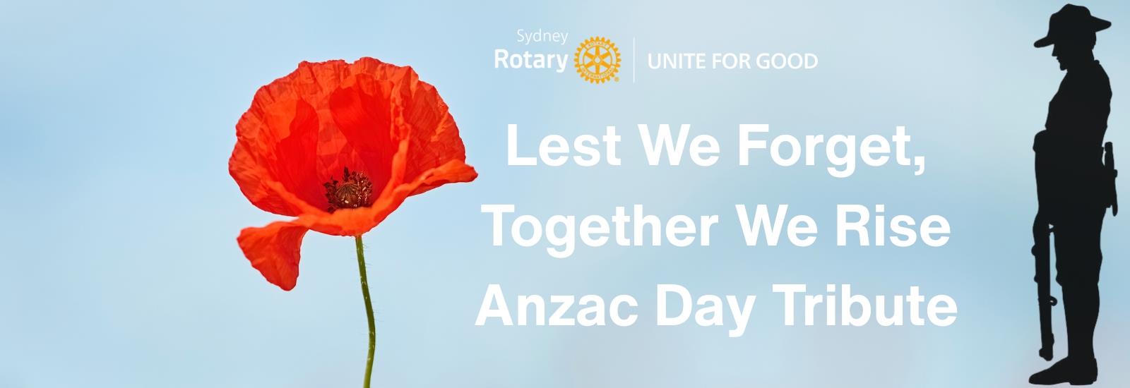 Lest We Forget, Together We Rise: Anzac Day Tribute