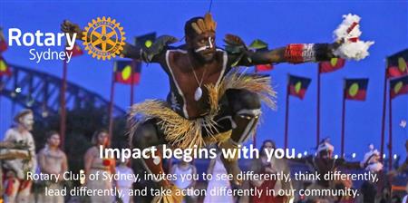 Sydney Rotary think and act differently