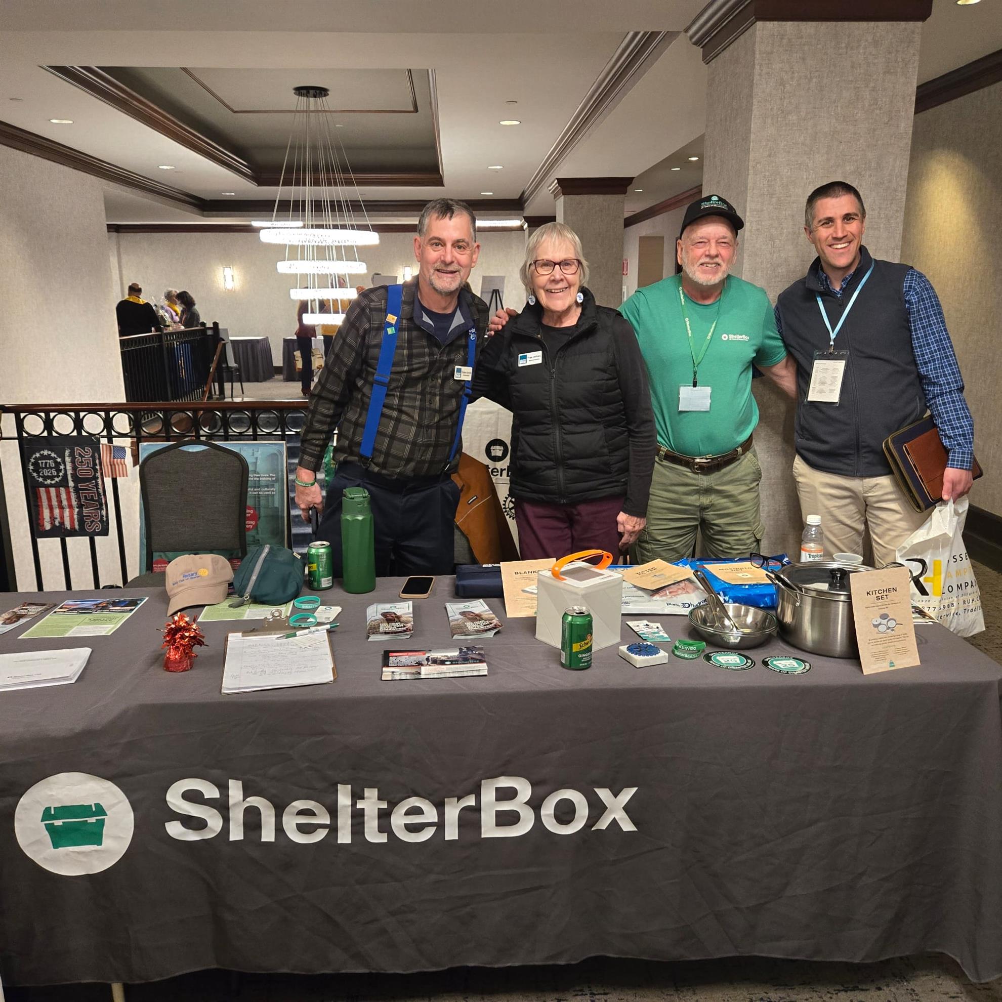 Partnering with ShelterBox