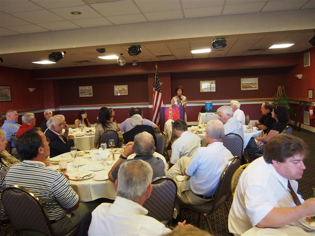 Michelle Buck Speaks at our Meeting Rotary Club of Westerly
