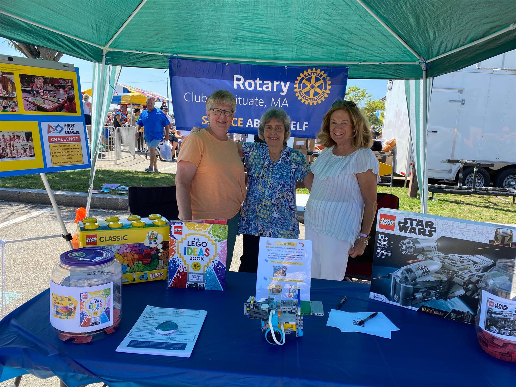 Rotary Club of Scituate MA Attends Scituate Heritage Days Rotary Club