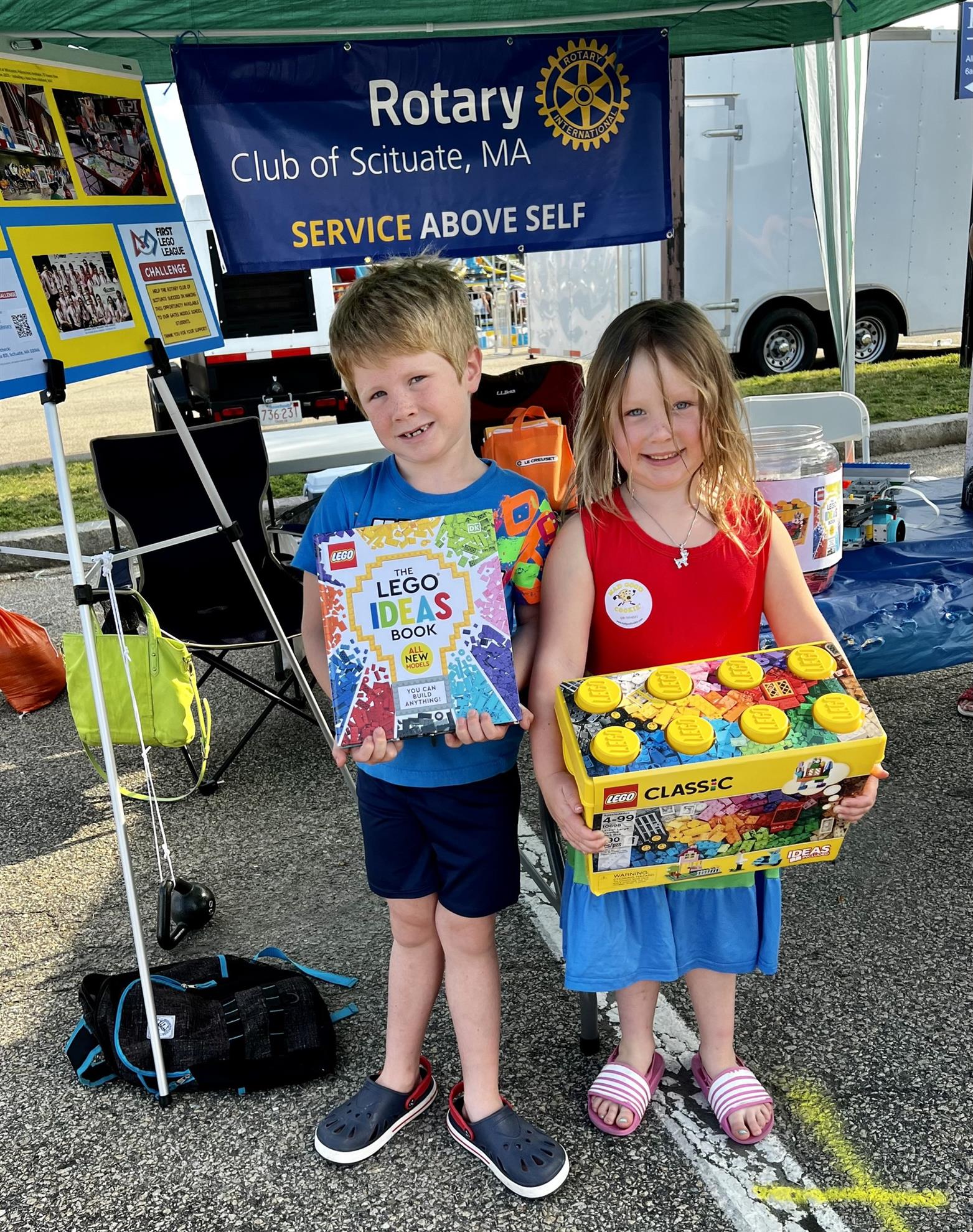 Rotary Club of Scituate MA Attends Scituate Heritage Days Rotary Club