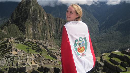 Kate Representing us in Peru