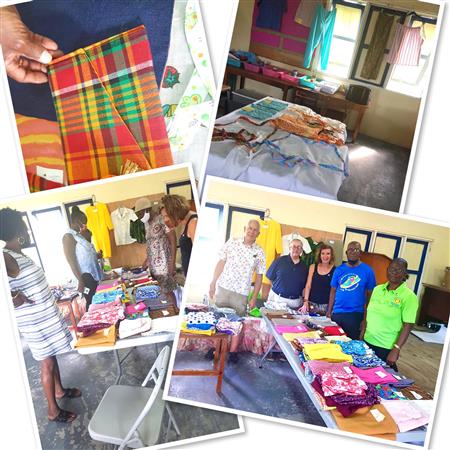 Sewing Exhibition at the TOR Memorial School | Rotary Club of Antigua