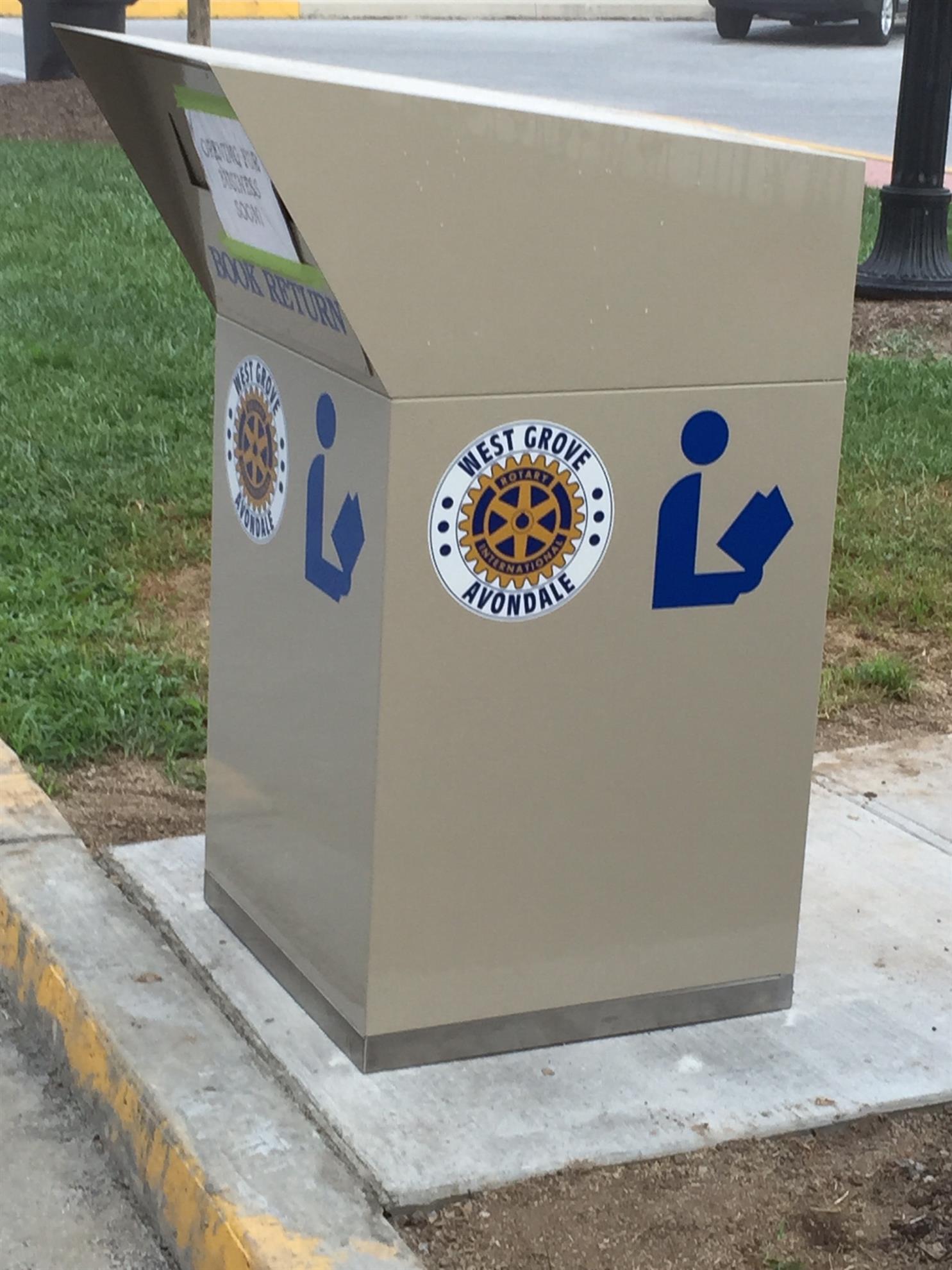 Library Book Drop Rotary Club Of West Grove Avondale