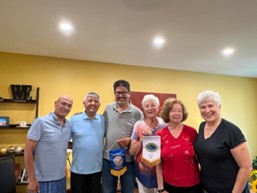 2022 banner exchanges | Rotary Club of Orleans