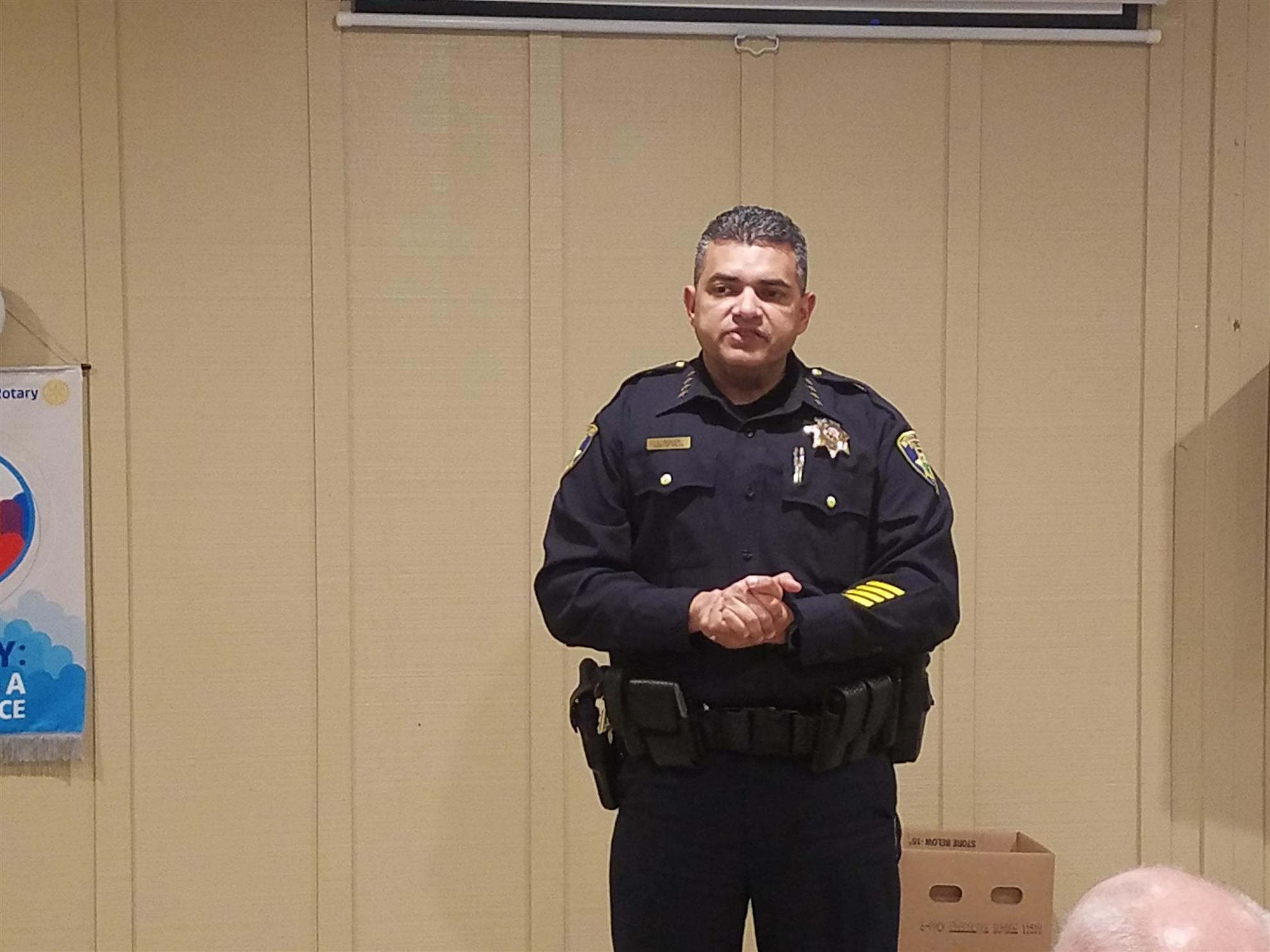 Meet the New Woodland Police Chief Luis Soler | Rotary Club of Woodland ...