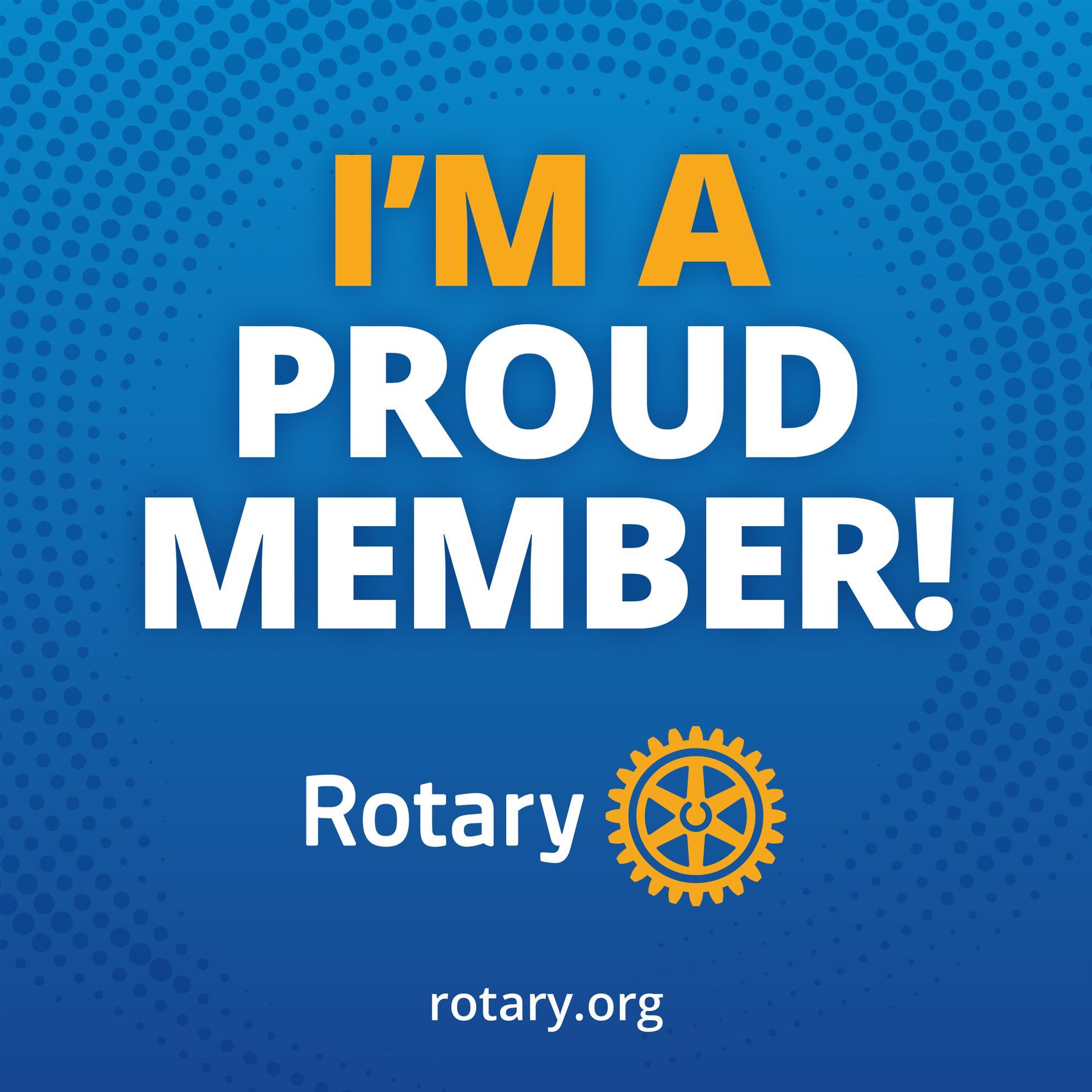 Proud Rotarian