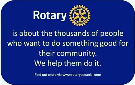 Rotary doing something good